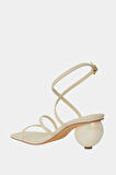 The Maritime Strapp Kadın Krem Bantlı Sandalet