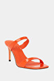 Katy Perry The Analia Çift Bantlı Kadın Turuncu İnce Topuklu Terlik