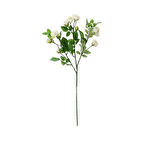 Yapay Gül Dalı Beyaz 62 cm