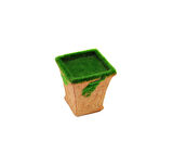 Yosunlu Kare Obje