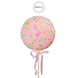Yılbaşı Süsü Şekerli Lolipop Pembe 56 cm