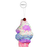 Yılbaşı Süsü Dondurma Mavi Pembe 22 cm
