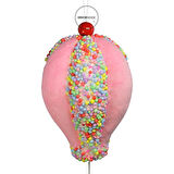 Yılbaşı Süsü Şekerlemeli Hava Balonu Pembe 30 cm