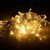 Dış Mekan Led Aydınlatma Işığı Şeffaf Kablo Günışığı 10 Metre