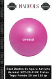 Özel Üretim Ev Sporu Aktivite Hareket XPT-20-PINK Plates Topu Pembe 20 cm 120 gr