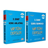 Editör Yayınları 3.Sınıf VİP Tüm Dersler Konu ve Soru Seti 2 Kitap