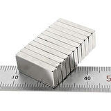 Neodyum Mıknatıs 20X10X3 MM 20 ADET