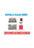 Flanşlı Pullu Somun Seti 95 Parça M4-M5-M6-M8-M10