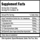 Centurion Labz LINGADRINE FADOGİA AGRESTİS DIM AJUGA TURKESTERONE MASS & STRENGTH 60 CAPS