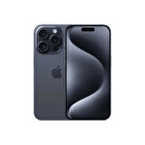 Yenilenmiş IPHONE 15 PRO 128GB -A Kalite- Mavi Titanyum