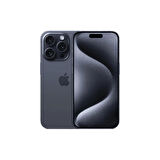 Yenilenmiş IPHONE 15 PRO MAX 256GB -C Kalite- Mavi Titanyum