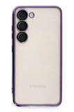 Ugr02 Samsung Galaxy S23 Plus Kılıf Lensli Silikon - Mor