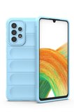 Ugr02 Samsung Uyumlu Galaxy A33 5G Kılıf Optimum Silikon - Sky Blue