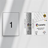 Canfix 210 mm x 297 mm Lazer Etiket