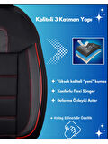 Seat Leon Araçlara Uyumlu Tam Takım Basic K Model Oto Koltuk Kılıfı Seti