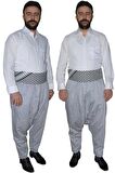 AÇIK GRİ RENK,ADANA ŞALVARI ve PUŞİ SATINAL