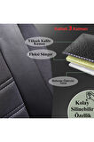 Chevrolet Cruze Araçlara Uyumlu Tam Takım Maxy SB Model Oto Koltuk Kılıfı Seti