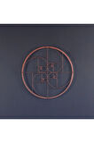 Altın Oran Fibonacci Spirali Metal Duvar Dekoru