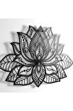 3d Mandala Lotus Çiçeği Metal Duvar Dekoru
