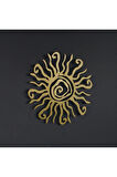 Tuhaf Güneş (wacky Sun) Metal Duvar Dekoru