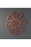 Tuhaf Güneş (wacky Sun) Metal Duvar Dekoru