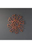 Tuhaf Güneş (wacky Sun) Metal Duvar Dekoru