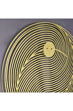 Ying Yang Zen Yoga Metal Duvar Dekoru