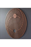Ying Yang Zen Yoga Metal Duvar Dekoru