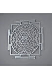 Sri Yantra Kutsal Geometri Metal Duvar Dekoru