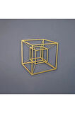 Tesseract Cube Küp Metal Duvar Dekoru, Infinity Cube Küp Metal Duvar Dekoru