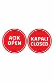 Açık Kapalı Levhası