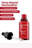 Aydınlatıcı Eşitleyici C+E Vitamin Serum 30ml + C Vitamini Maske 50ml Yenileyici Nemlendirici Set