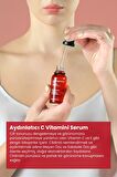 Aydınlatıcı Eşitleyici C+E Vitamin Serum 30ml + C Vitamini Maske 50ml Yenileyici Nemlendirici Set