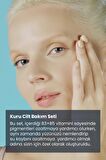 Kuru Cilt Bakım Seti - Yoğun Nemlendirme Aydınlatıcı Serum Sıkılaştırıcı Yaşlılık Karşıtı Krem
