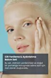 Cilt Yenileme & Aydınlatma Bakım Seti - Yaşlanma Karşıtı Parlak Pürüzsüz Görünüm Kolajen Serum