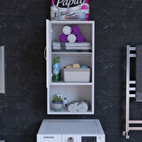 Modilayn ŞİLE 50 x 85 x 32,5 cm Makine Üstü Asma ve Çok Amaçlı Banyo Dolabı