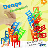 Chair Stack Eğitici Sandalye Denge Oyunu