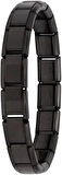 Nomi İtalyan Charm Bileklik 18 Parça (18cm) Black (Siyah Renk)