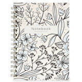 A5 Telli Defter, Kareli Defter, Tarihsiz Ajanda - Jennifer