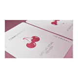 Bicycle Cherry Casino Flamingo Quartz Pink Oyun Kağıdı Premium iskambil Kartları Destesi