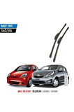 CHEVROLET AVEO 2006-2011 2'li Ön Cam Sileceği Sağ Sol Silecek Takımı Muz Silecek