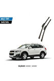 CHEVROLET CAPTİVA 2006-2013 2'li Ön Cam Sileceği Sağ Sol Silecek Takımı Muz Silecek
