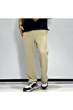 Crep Kumaş Baggy Pantolon