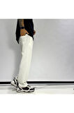 Crep Kumaş Baggy Pantolon