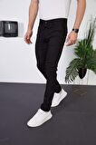 Regülar Fit Chino Keten Pantolon