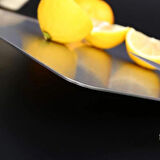 3'lü Paslanmaz Çelik Kesme Tahtası Seti (34X23 - 30X20 - 25X15 Cm) | Kaymaz Silikon Ayaklı, Dayanıklı ve Hijyenik