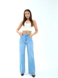 DE'CHARME 7044 KOT PANTOLON-MAVİ
