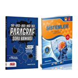 Apotemi Biyoloji Sistemler ve Ankara Kitap Merkezi Paragraf Soru Bankası Seti 2 Kitap