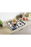 Candy Chw6Lx Inox Ankastre Ocak