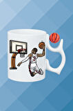 Basketboll Toplu Basket Sever Kupa Bardak Çay Kahve Fincanı-2
